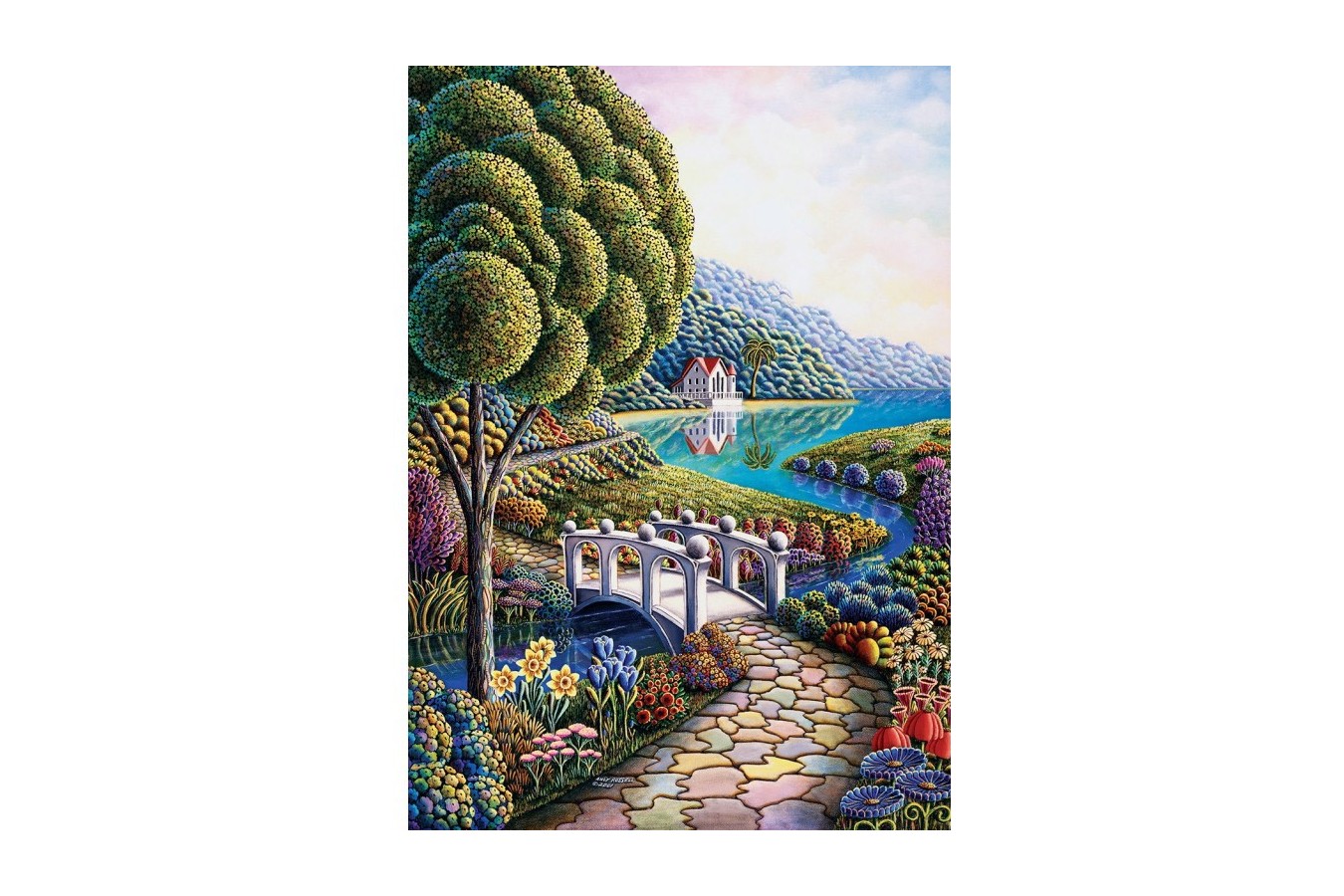 Puzzle Art Puzzle - Flower Bay, 1.000 piese (Art-Puzzle-4357)