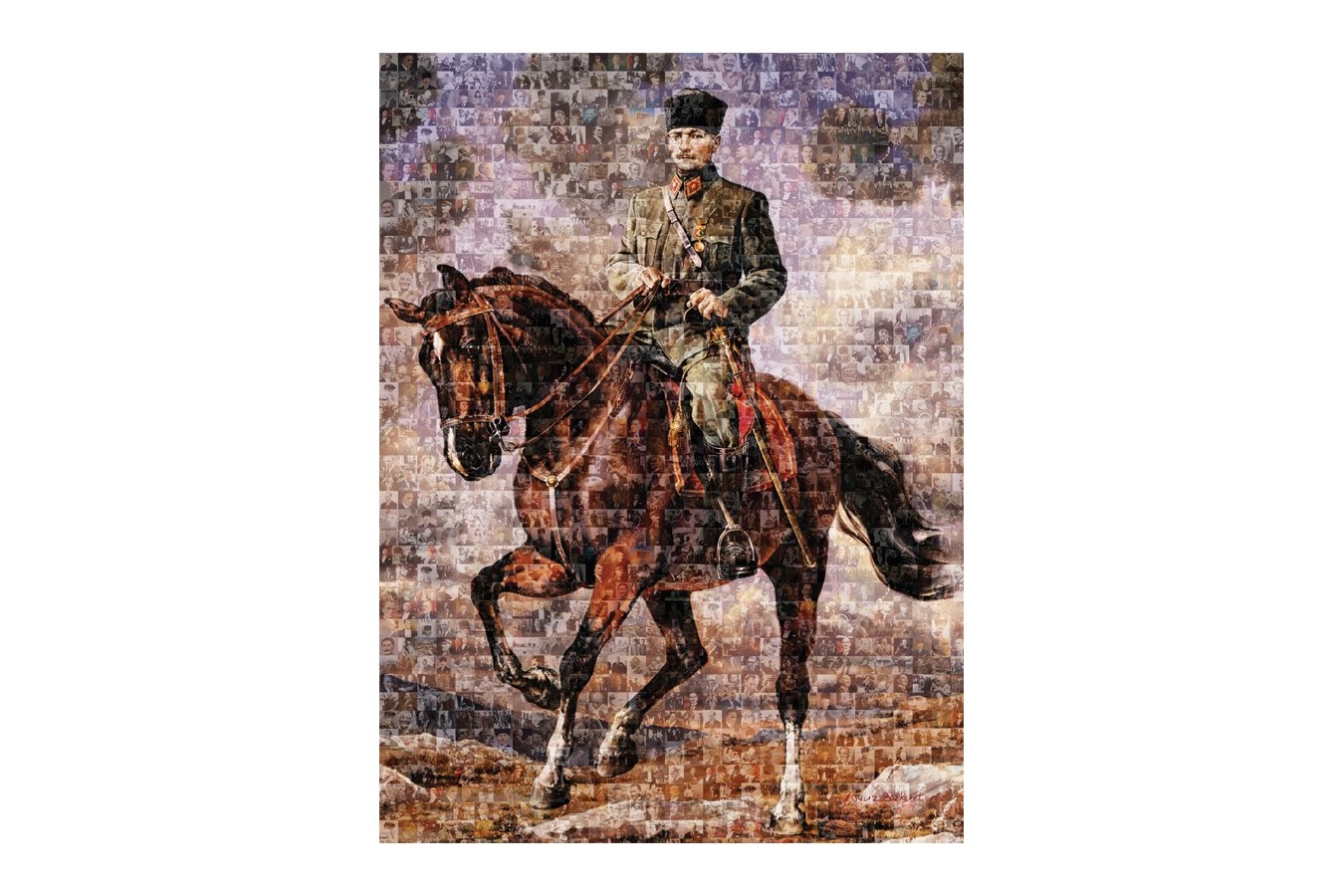 Puzzle Art Puzzle - Ghazi Mustafa Kemal Ataturk, 1.000 piese (Art-Puzzle-4406)
