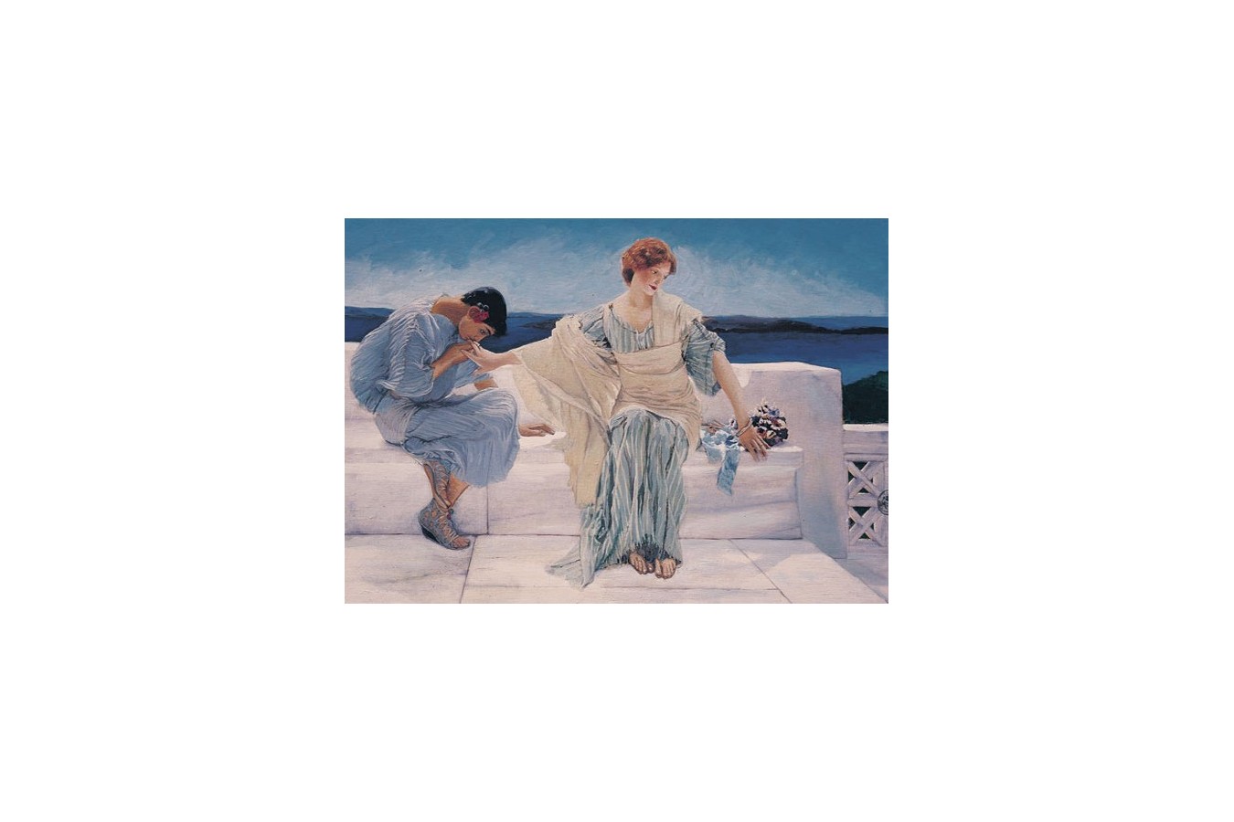 Puzzle Art Puzzle - Sir Lawrence Alma-Tadema: Ask me no more, 1500 piese (Art-Puzzle-61505)