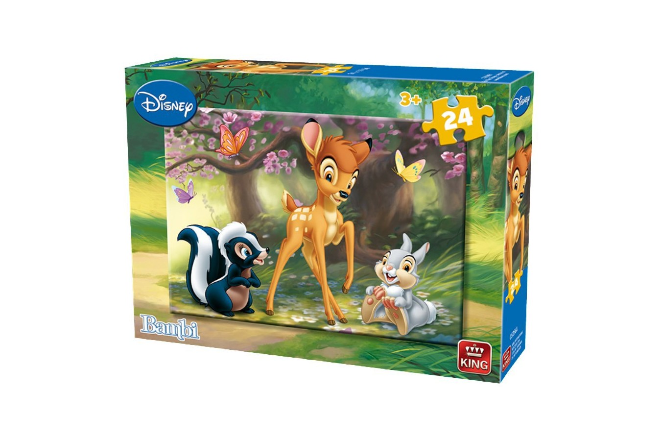 Puzzle King - Bambi, 24 piese (05256-A)