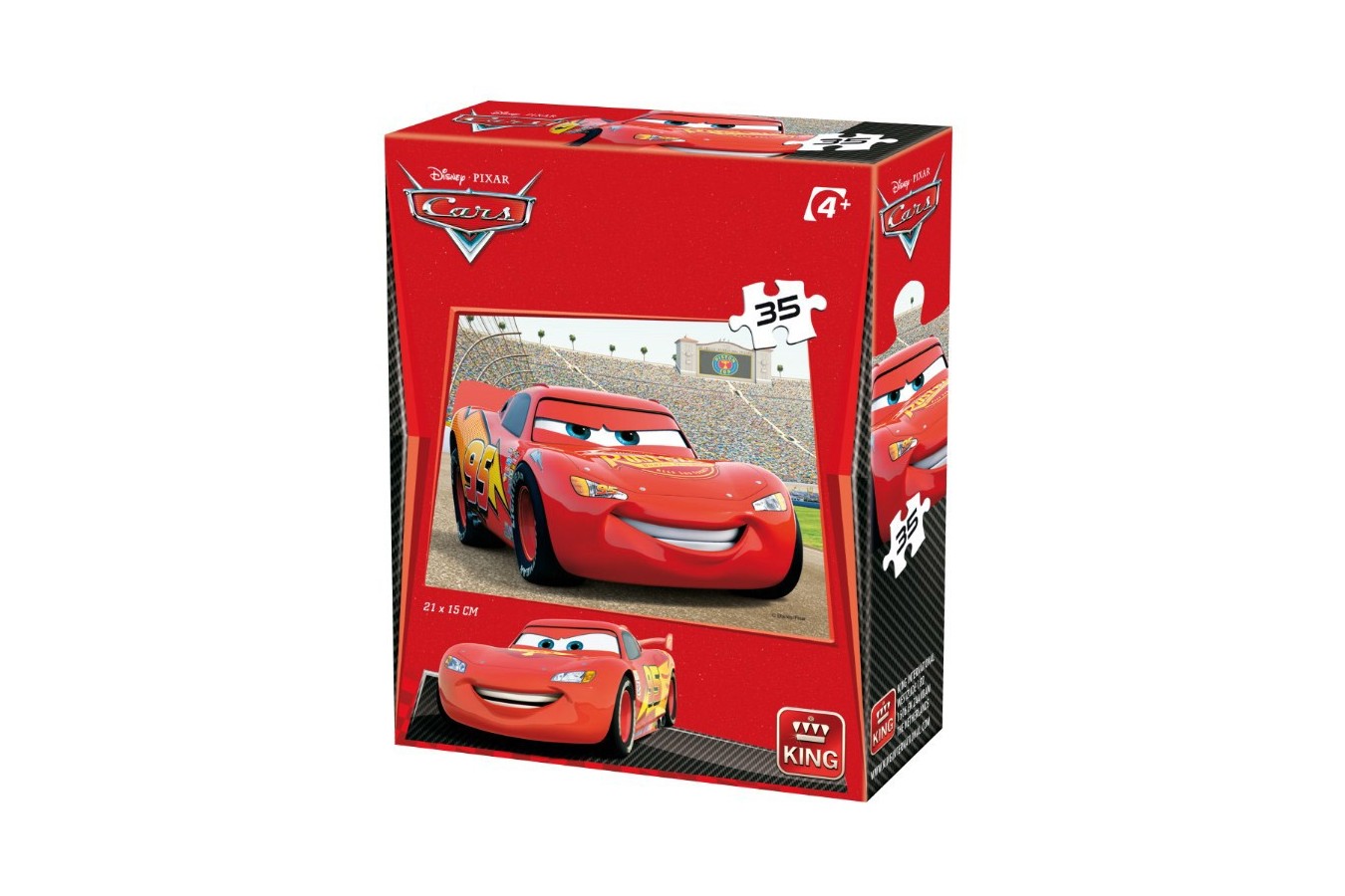 Puzzle King - Cars 3, 35 piese (05301-G)