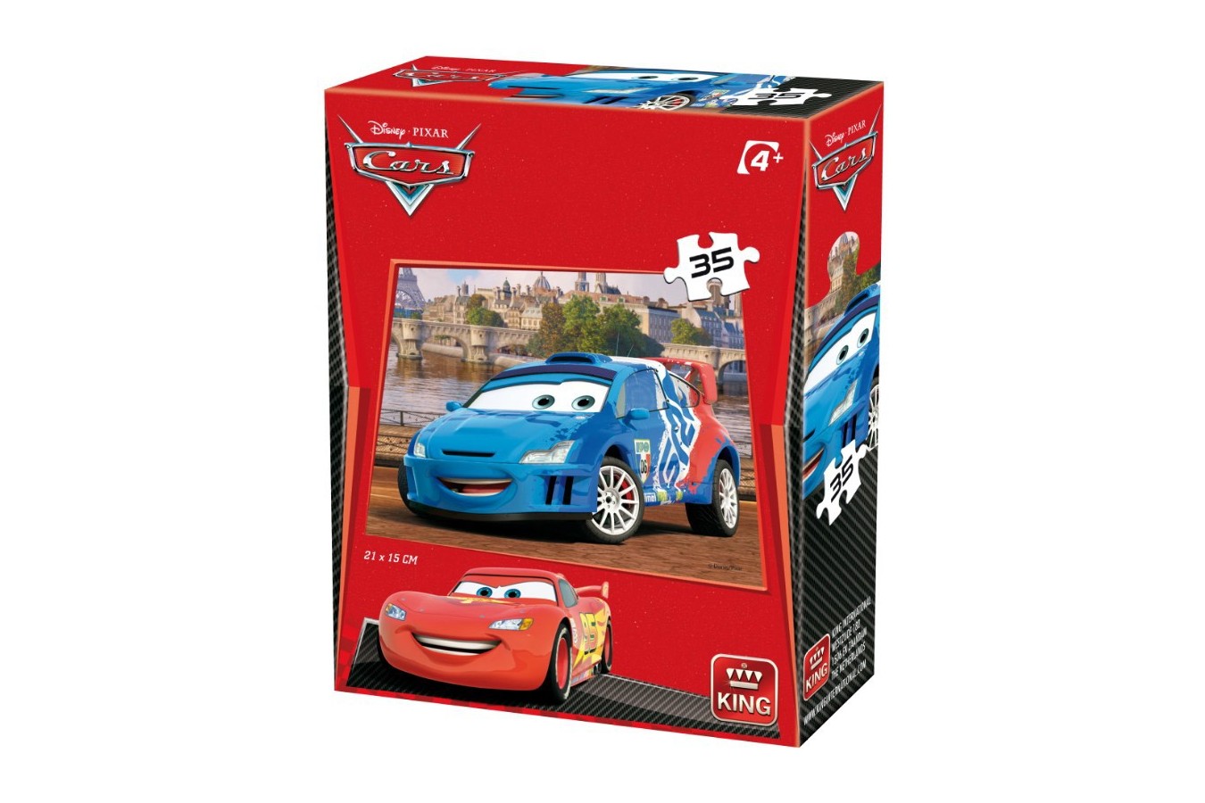 Puzzle King - Cars 3, 35 piese (05301-J)