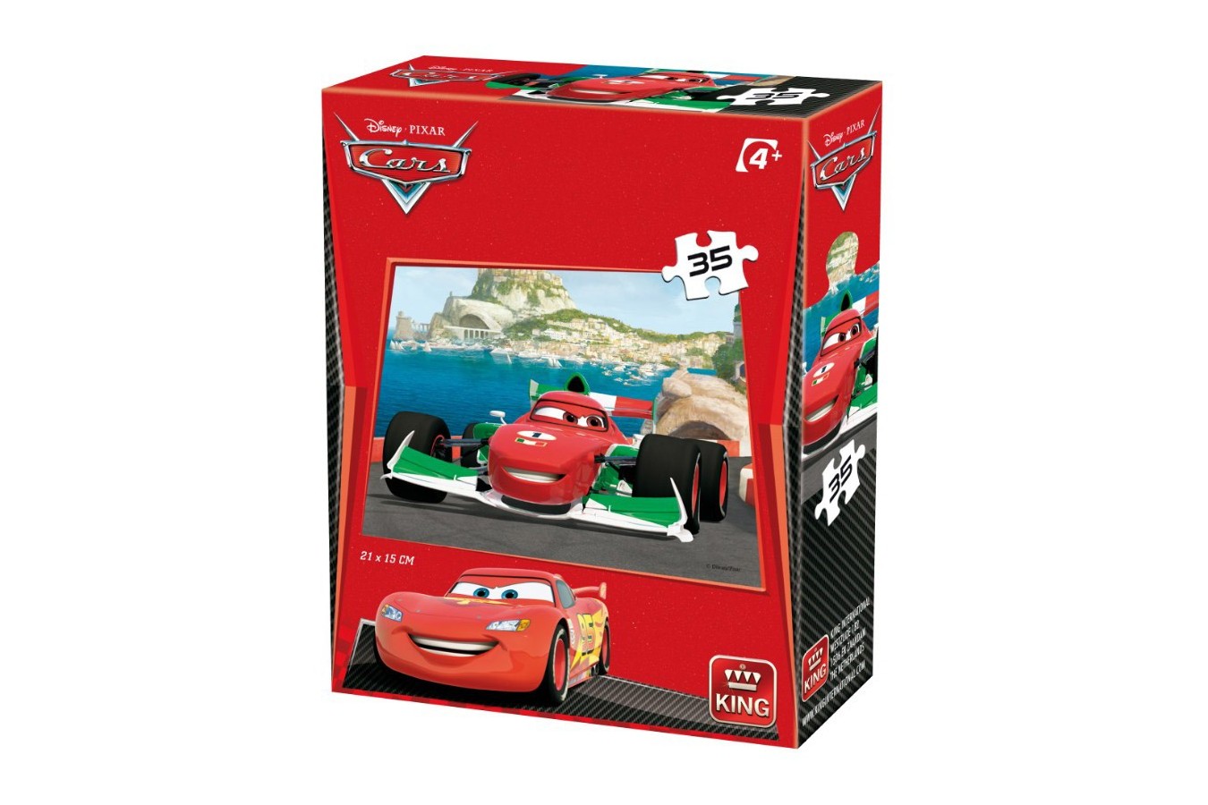 Puzzle King - Cars 3, 35 piese (05301-K)