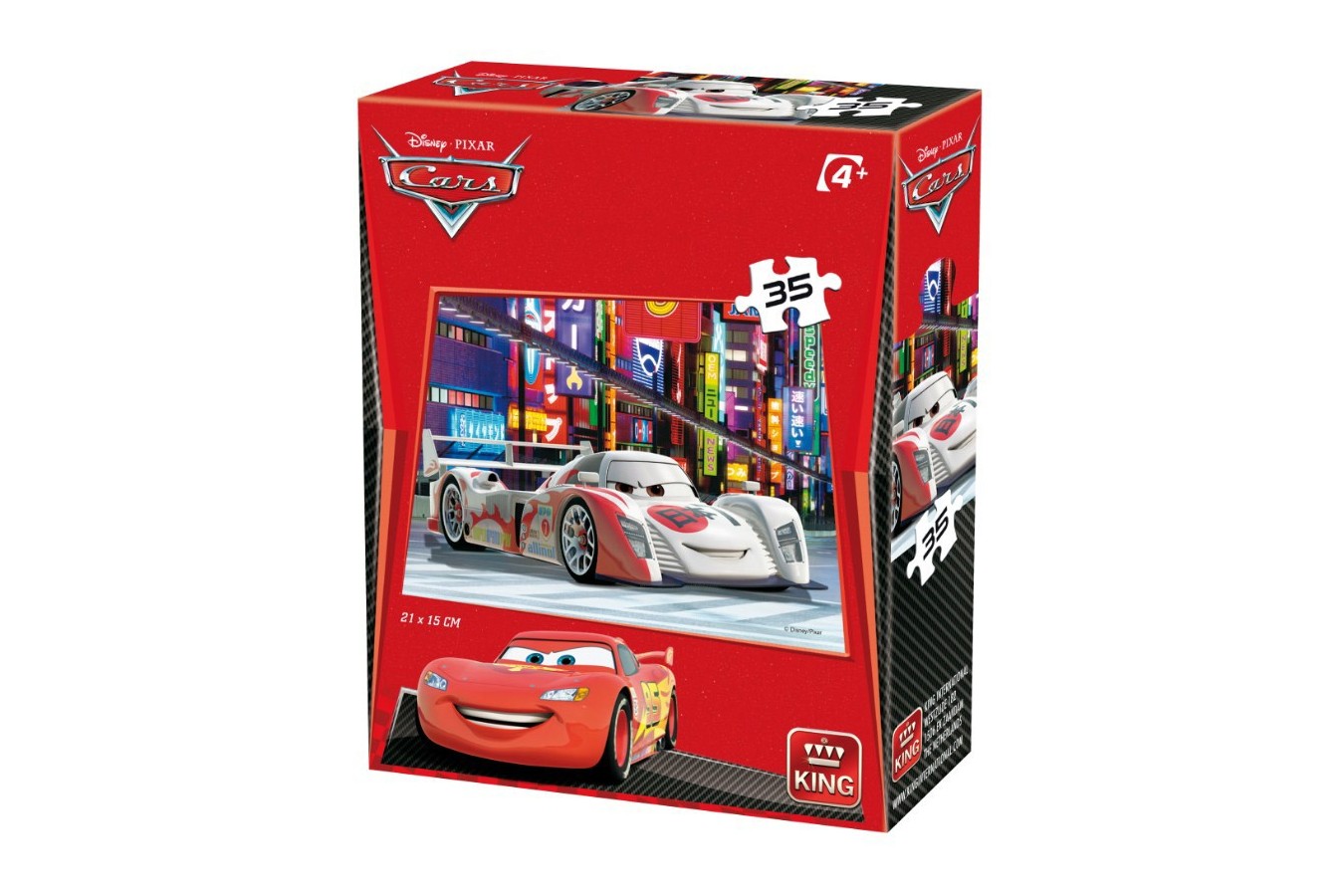 Puzzle King - Cars 3, 35 piese (05301-L)