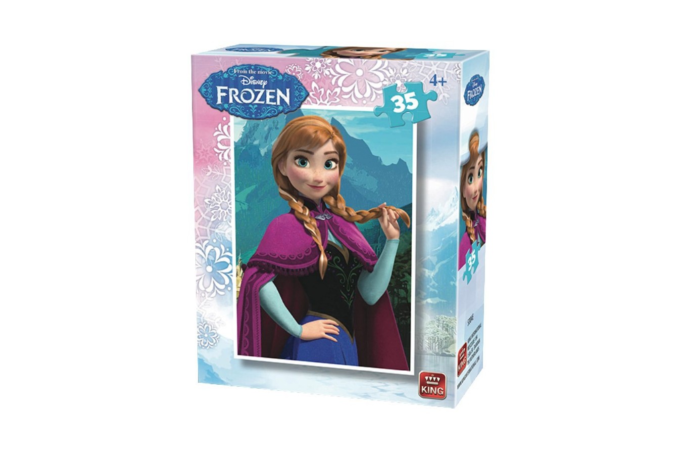 Puzzle King - Disney - Frozen, 35 piese (05304-E)