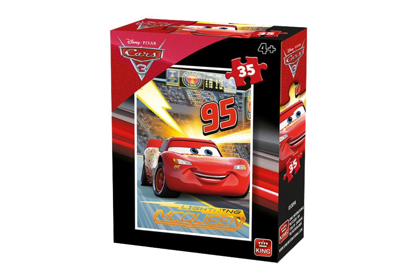 Puzzle King - Cars 3, 35 piese (05309-A)