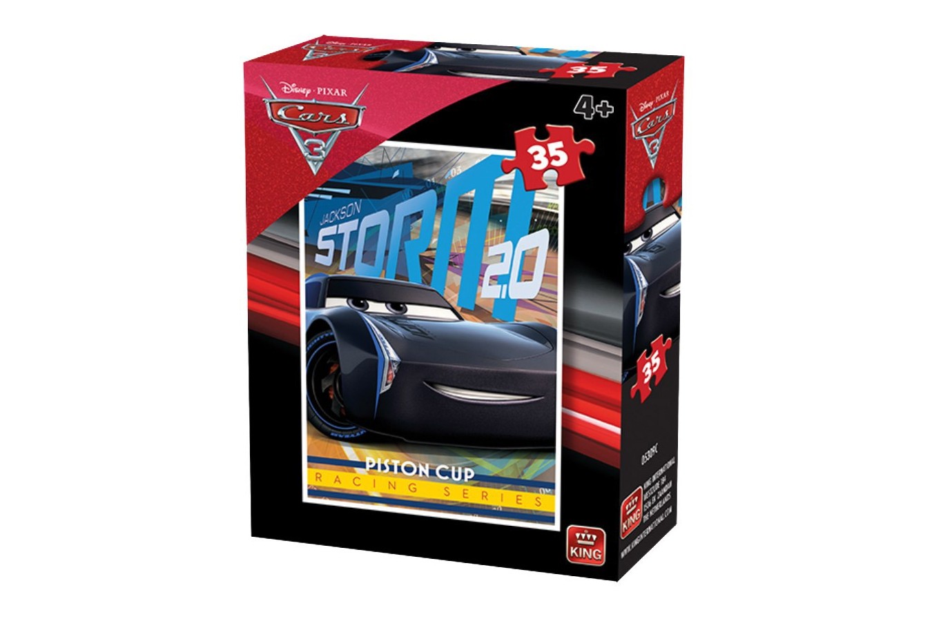 Puzzle King - Cars 3, 35 piese (05309-C)