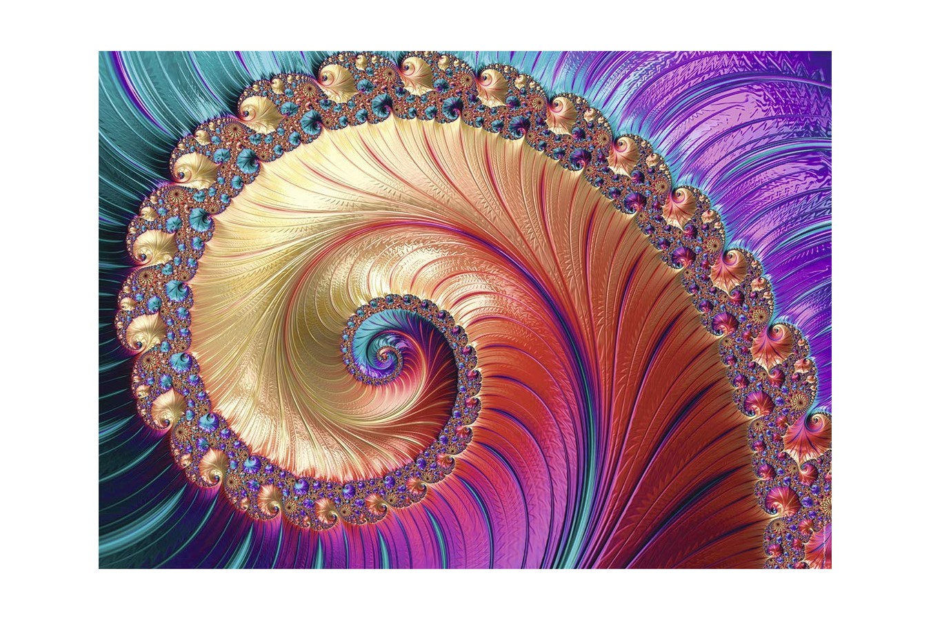 Puzzle Nathan - Fractal Art, 1.000 piese (87627)