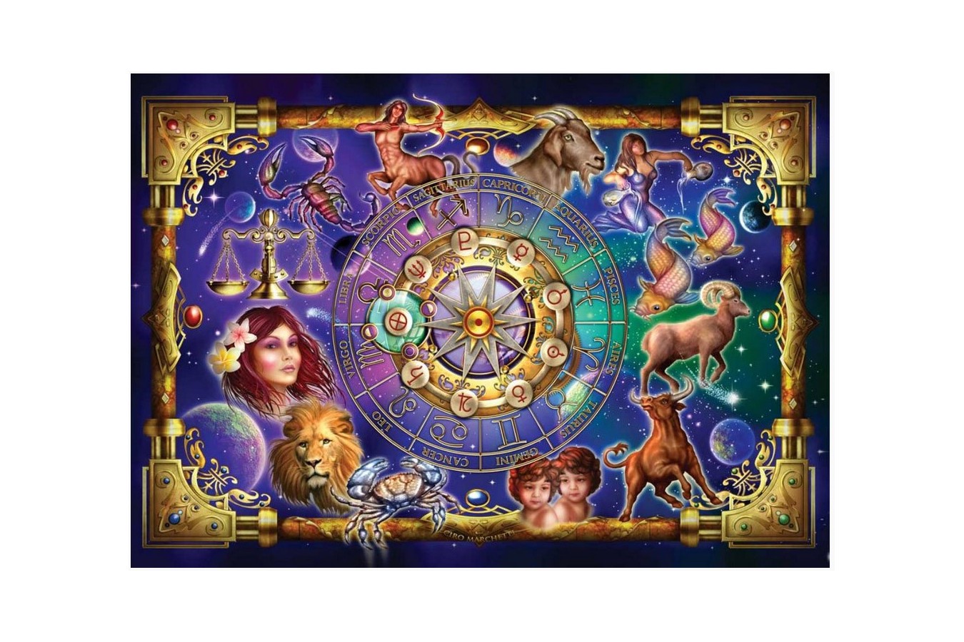 Puzzle KS Games - Marchetti Ciro: Zodiac, 2.000 piese (KS-Games-11264)