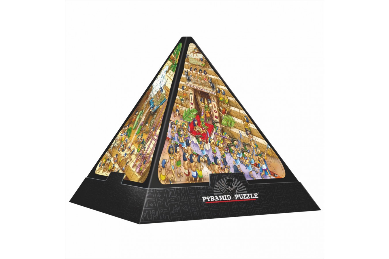 Puzzle 3D D-Toys - Pyramid - Egypt: Cartoon, 504 piese dificile (Dtoys-65964-PC01-(65964))