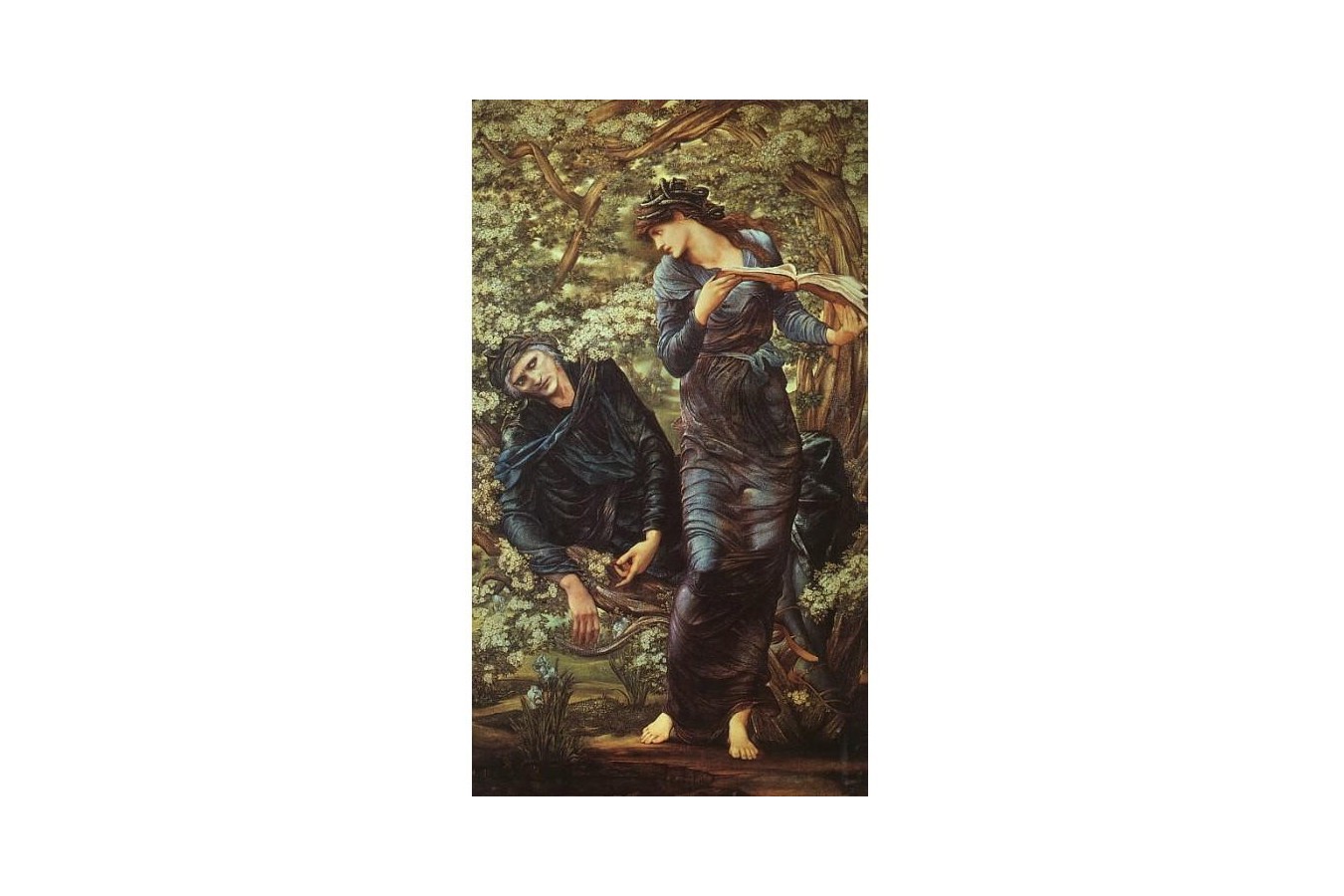 Puzzle D-Toys - Edward Burne-Jones: The Beguiling of Merlin, 1872-1877, 1.000 piese (Dtoys-72733-BU02-(75024))
