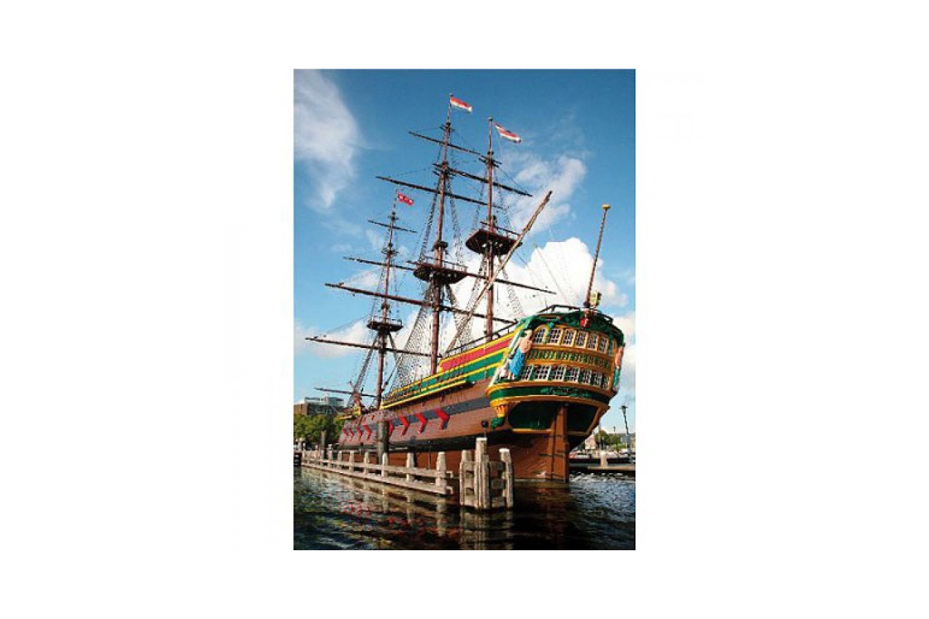 Puzzle D-Toys - Famous Places: Amsterdam, Netherlands, 1.000 piese (DToys-64288-FP04)
