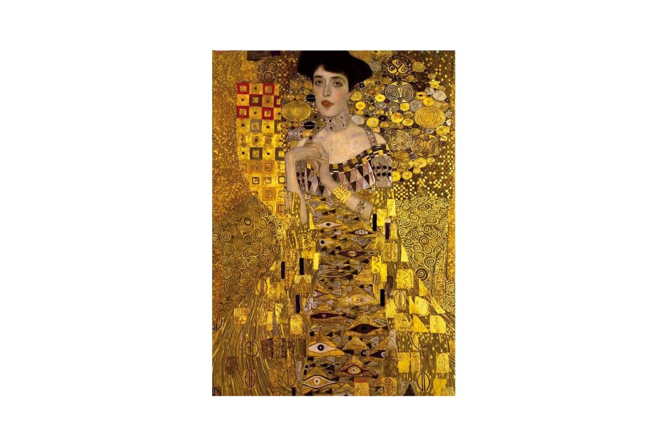 Puzzle D-Toys - Gustav Klimt: Adele Bloch-Bauer I, 1.000 piese (DToys-66923-KL06-(70128)) imagine