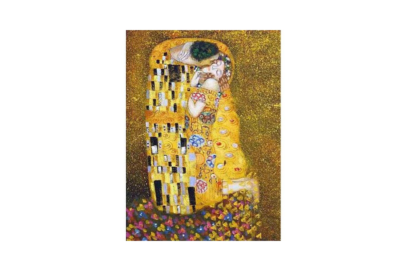 Puzzle D-Toys - Gustav Klimt: The Kiss, 1.000 piese (Dtoys-66923-KL01-(66923))