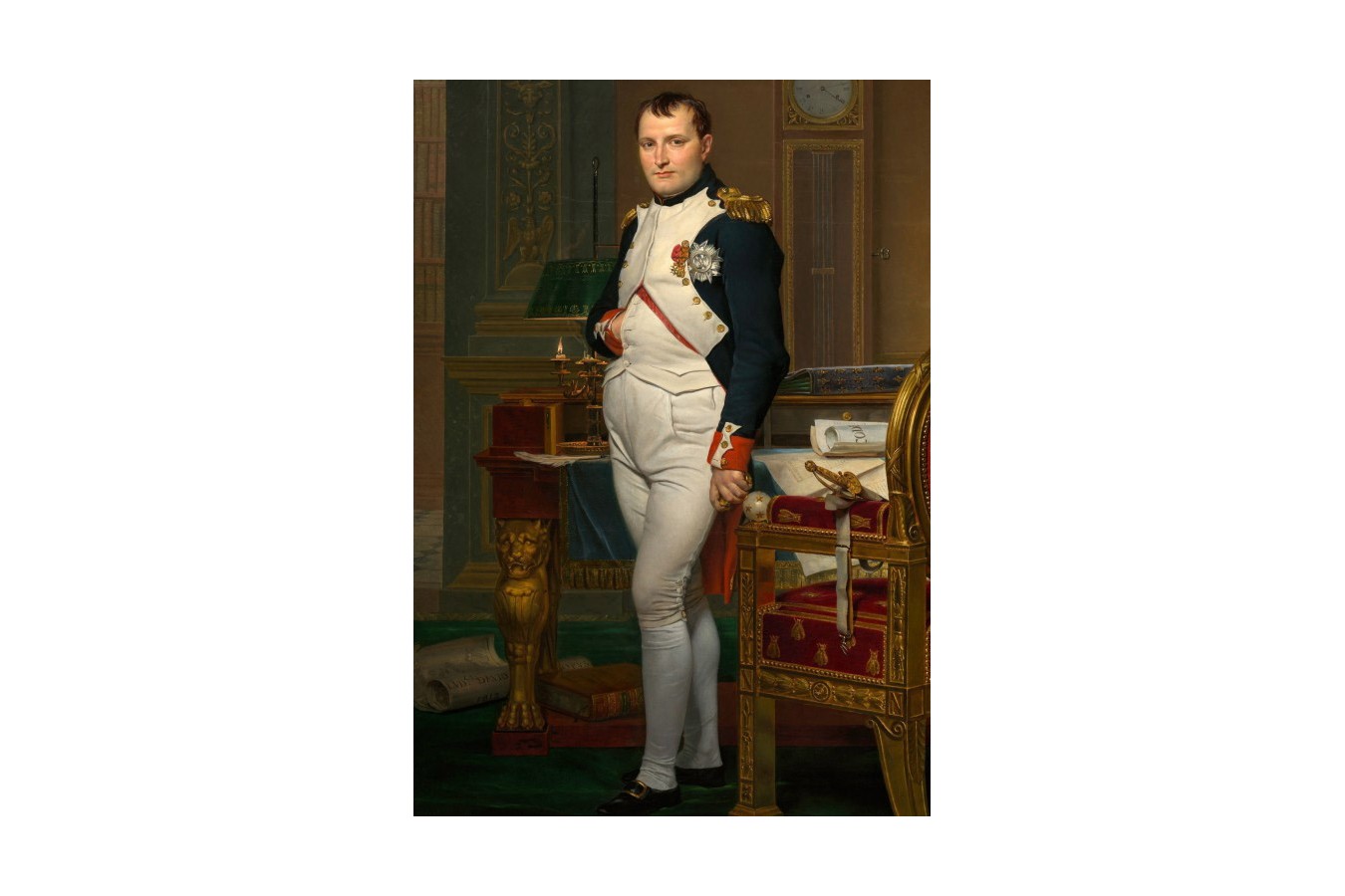 Puzzle D-Toys - Jacques-Louis David: The Emperor Napoleon in his study at the Tuileries, 1812, 1.000 piese (Dtoys-72719-DA02)