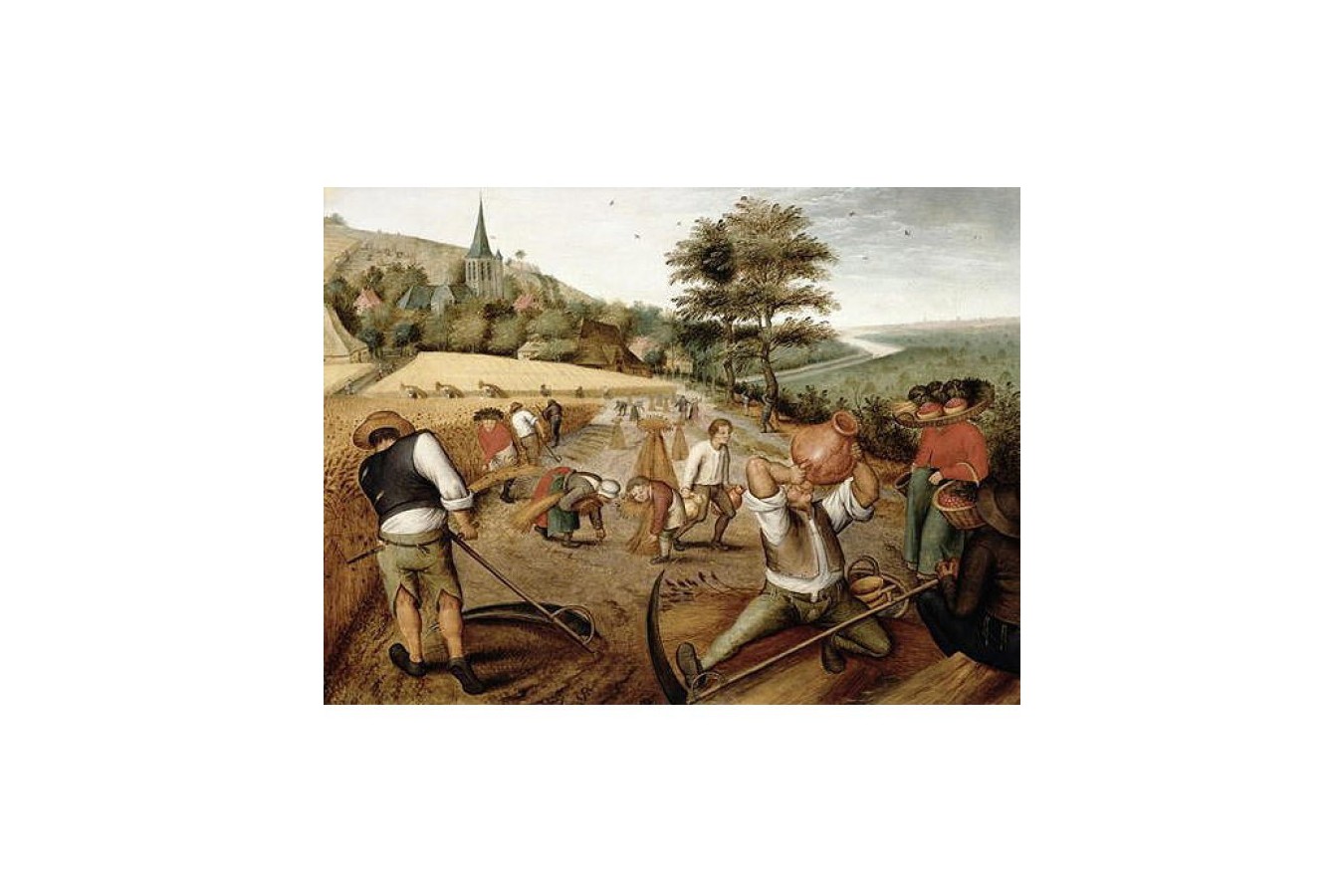Puzzle D-Toys - Pieter Bruegel: Summer, 1.000 piese (DToys-66947-BR02-(70029))