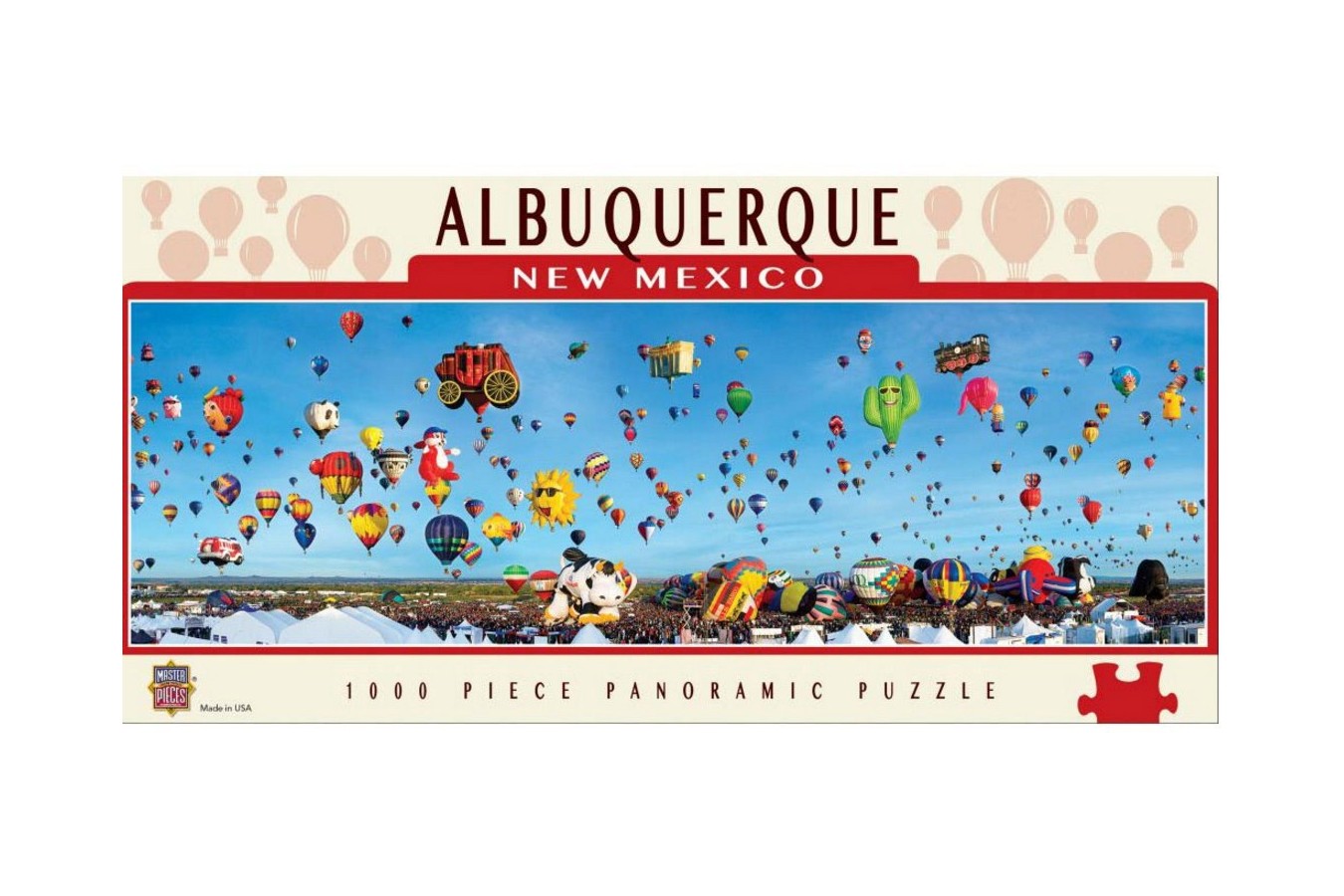 Puzzle panoramic Master Pieces - Albuquerque, New Mexico, 1.000 piese (Master-Pieces-71585)