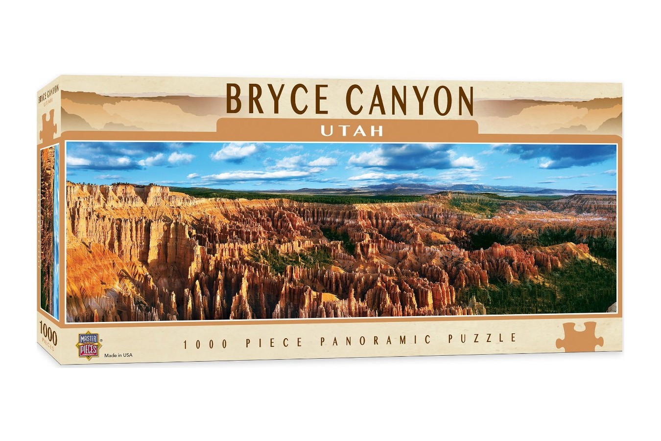 Puzzle panoramic Master Pieces - Bryce Canyon, Utah, 1.000 piese (Master-Pieces-71581)