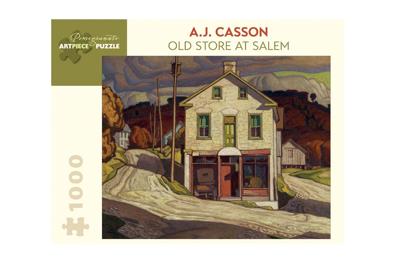 Puzzle Pomegranate - A. J. Casson: Old Store at Salem, 1931, 1.000 piese (AA848)