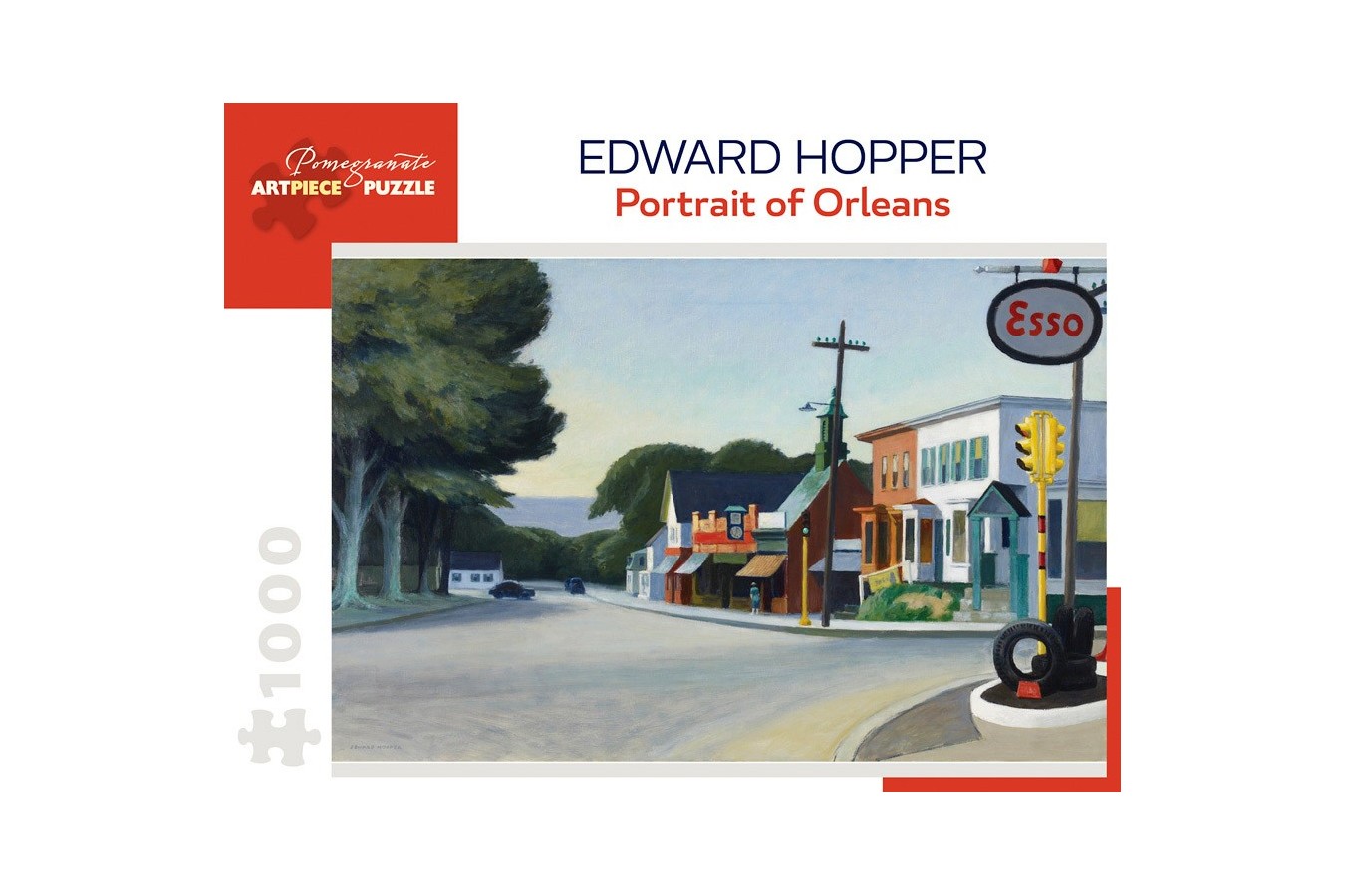 Puzzle Pomegranate - Edward Hopper: Portrait of Orleans, 1950, 1.000 piese (AA1002)