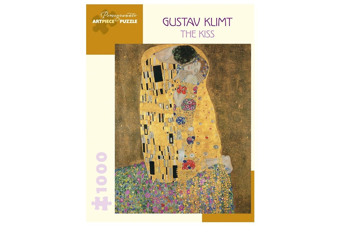 Puzzle Pomegranate - Gustav Klimt: The Kiss, 1.000 piese (AA1036)