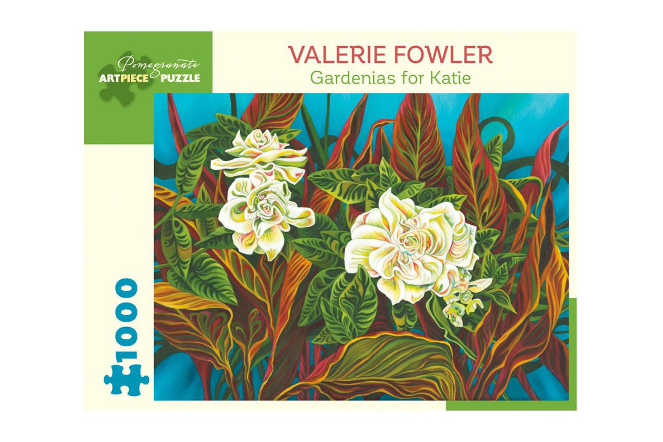 Puzzle Pomegranate - Valerie Fowler: Gardenias for Katie, 1.000 piese (AA1044)