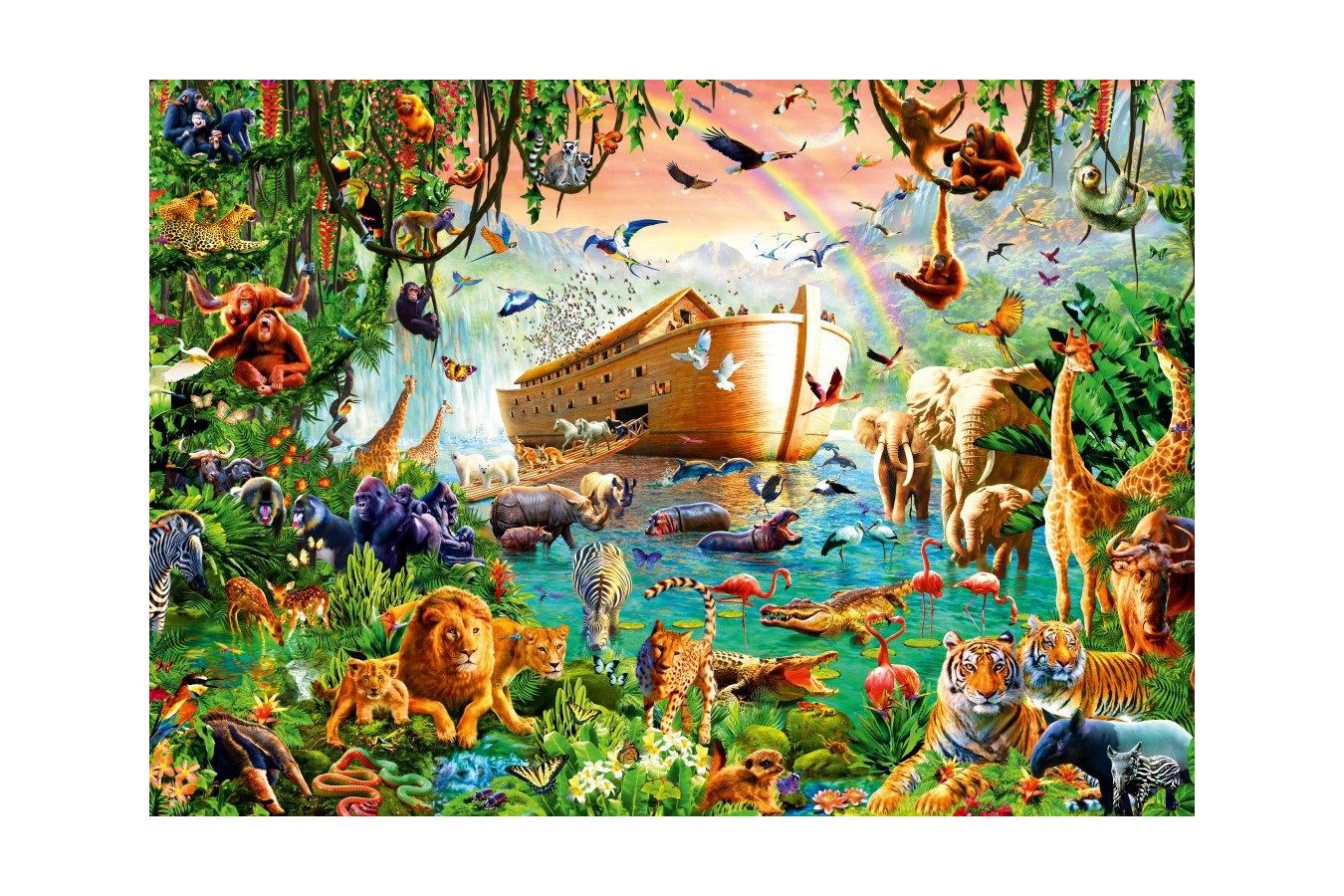 Puzzle Bluebird - Noah\'s Ark, 1.000 piese (Bluebird-Puzzle-70243-P)