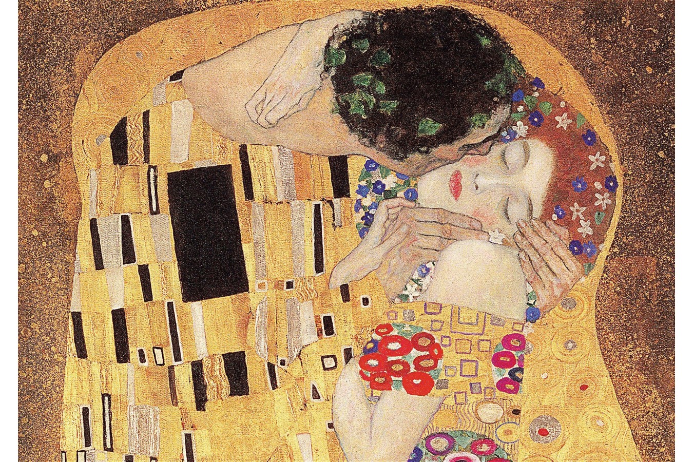 Puzzle Trefl - Gustav Klimt: The Kiss, 1.000 piese (10559)