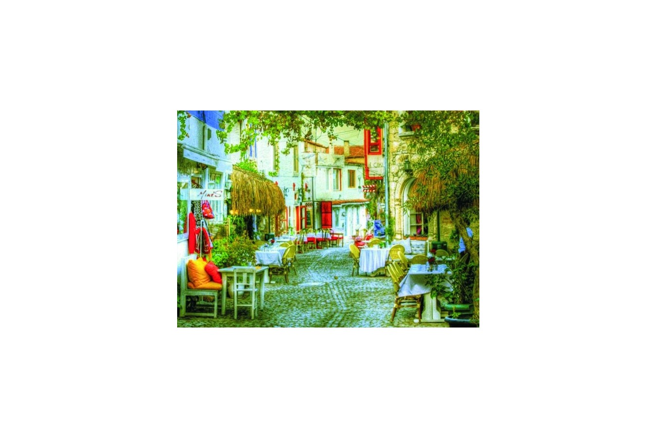 Puzzle Gold Puzzle - Charming Road, 1.000 piese (Gold-Puzzle-60119)