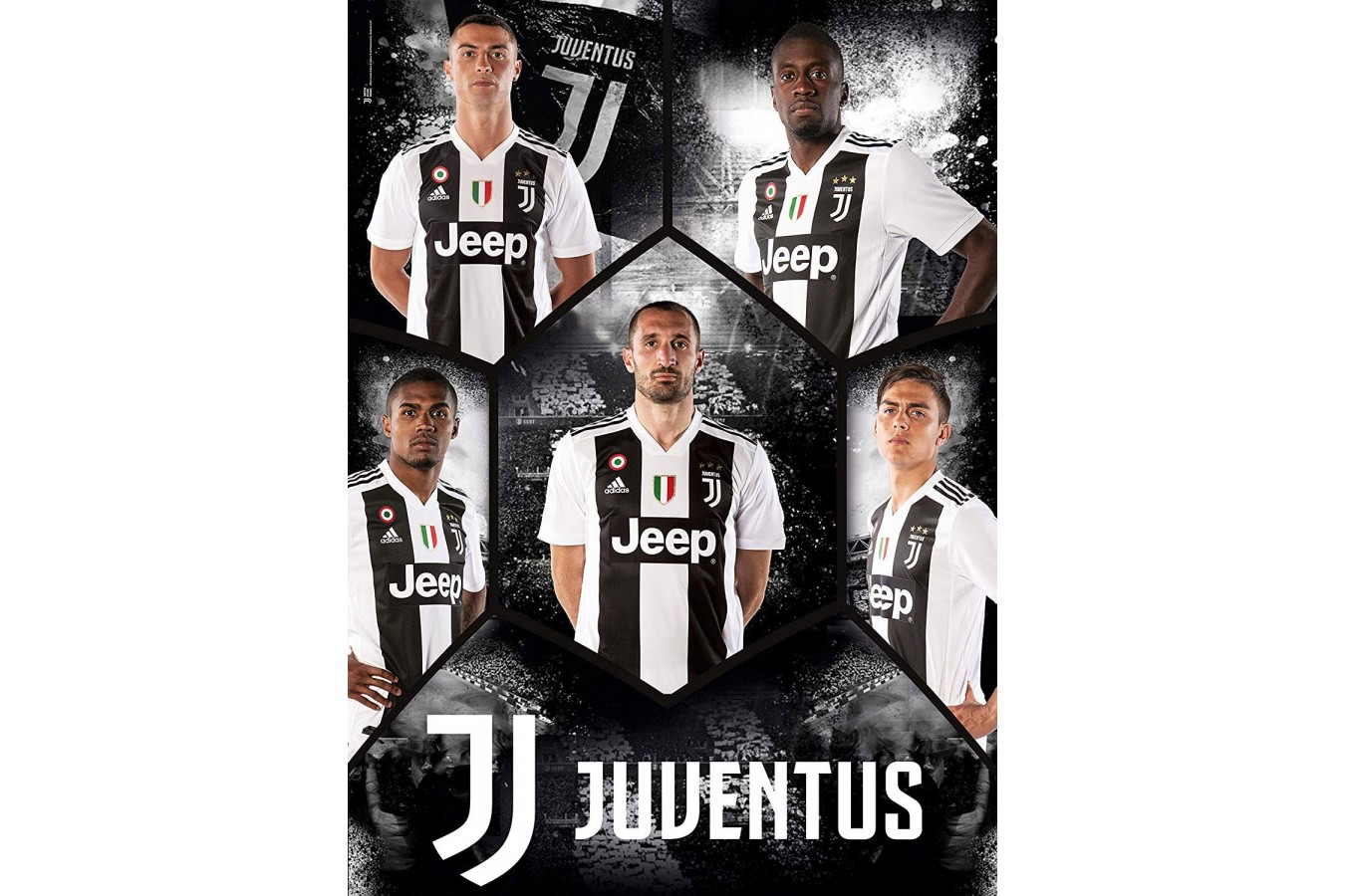 Puzzle Clementoni - Juventus, 1.000 piese (39475)