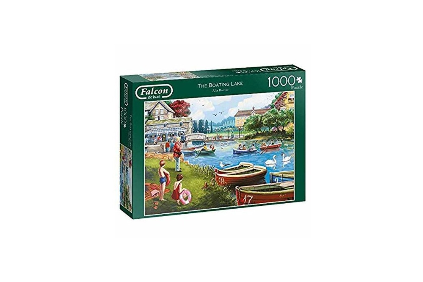Puzzle Falcon - The Boating Lake, 1.000 piese (Jumbo-11252)