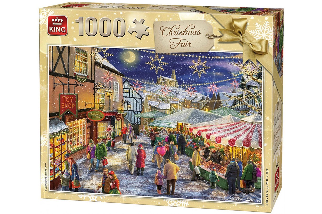Puzzle King - Christmas Fair, 1.000 piese (05682)
