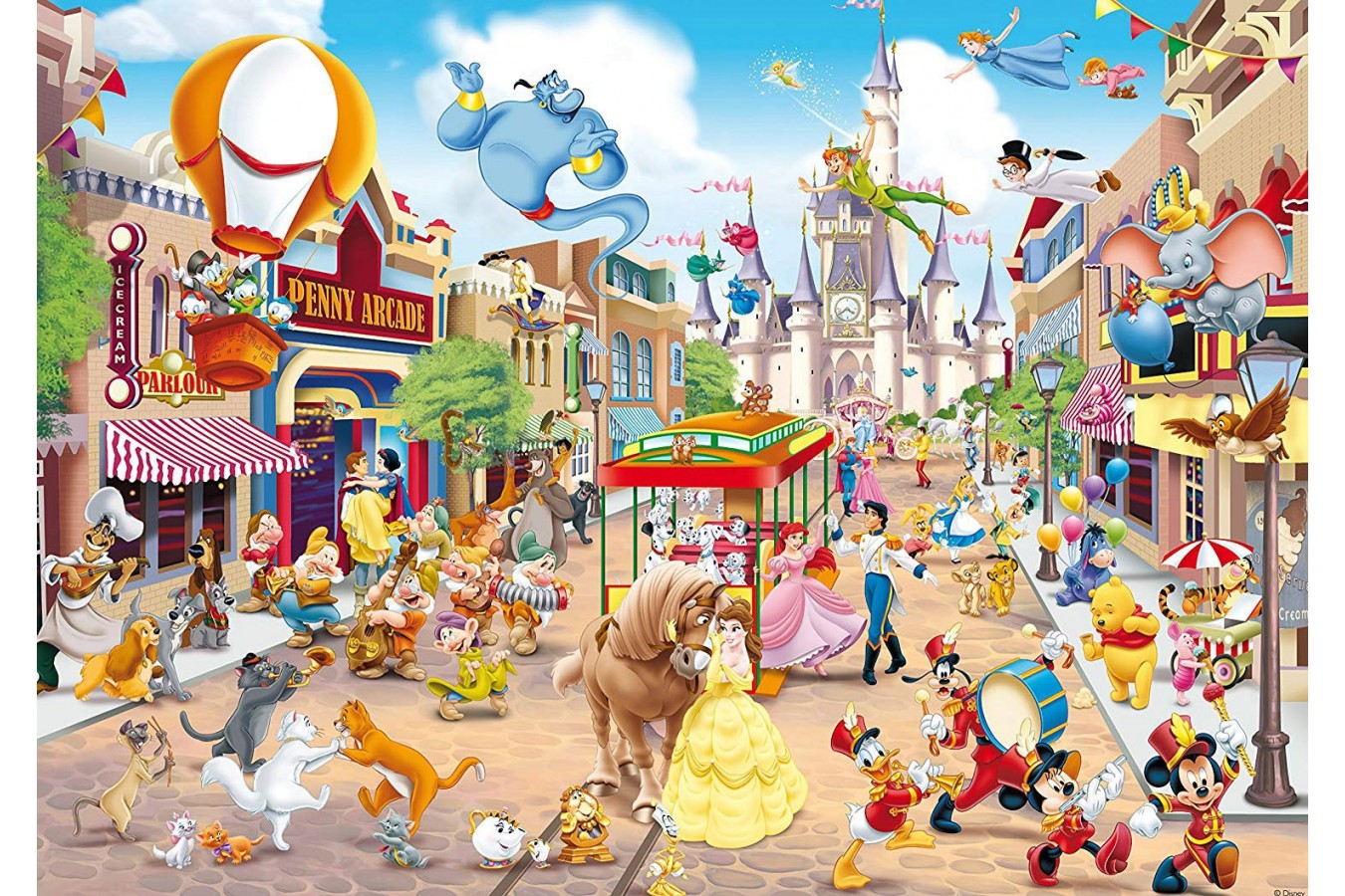 Puzzle King - Disneyland, 1.000 piese (55886)