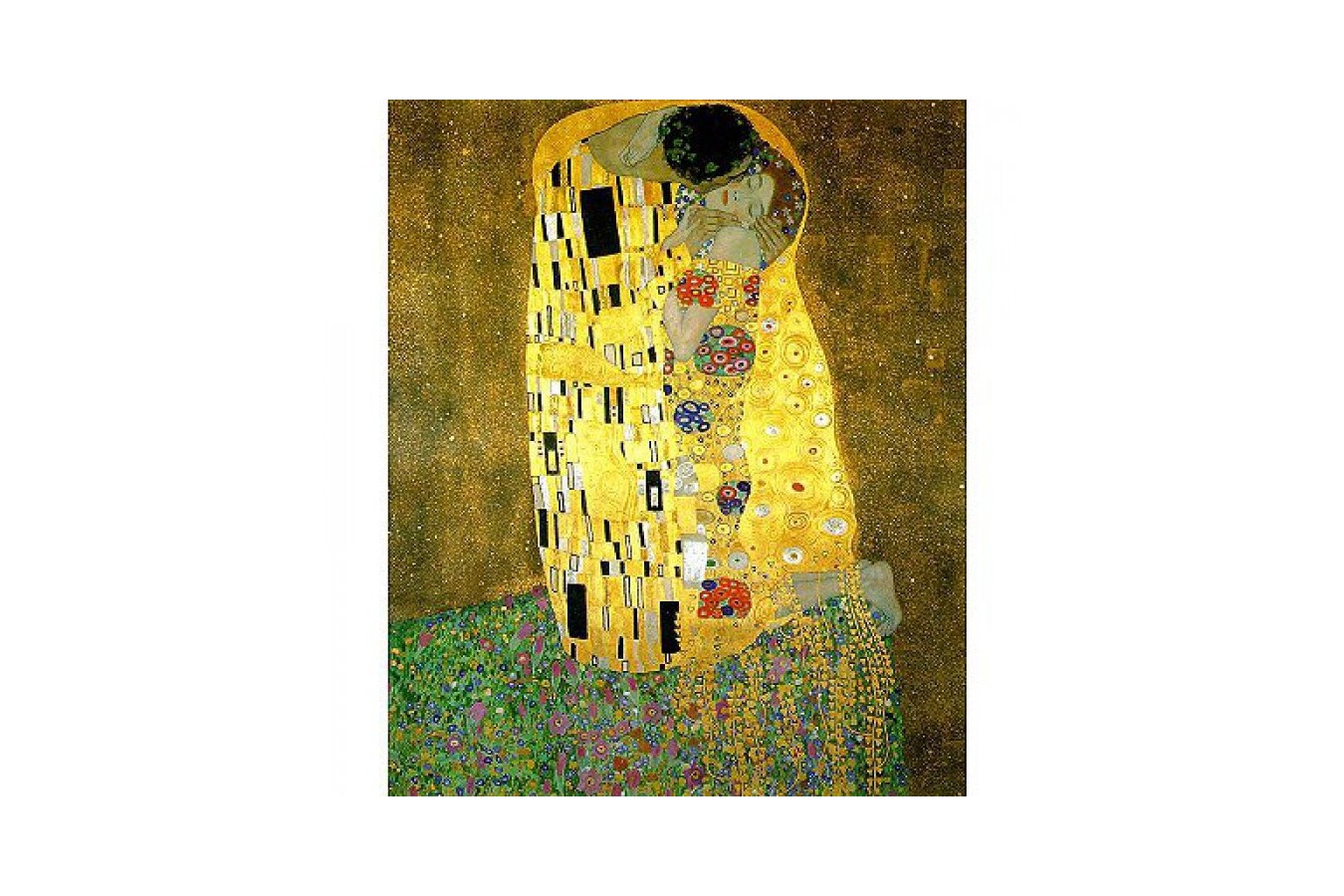 Puzzle Piatnik - Gustav Klimt: Metallic - The Kiss, 1.000 piese (5575)