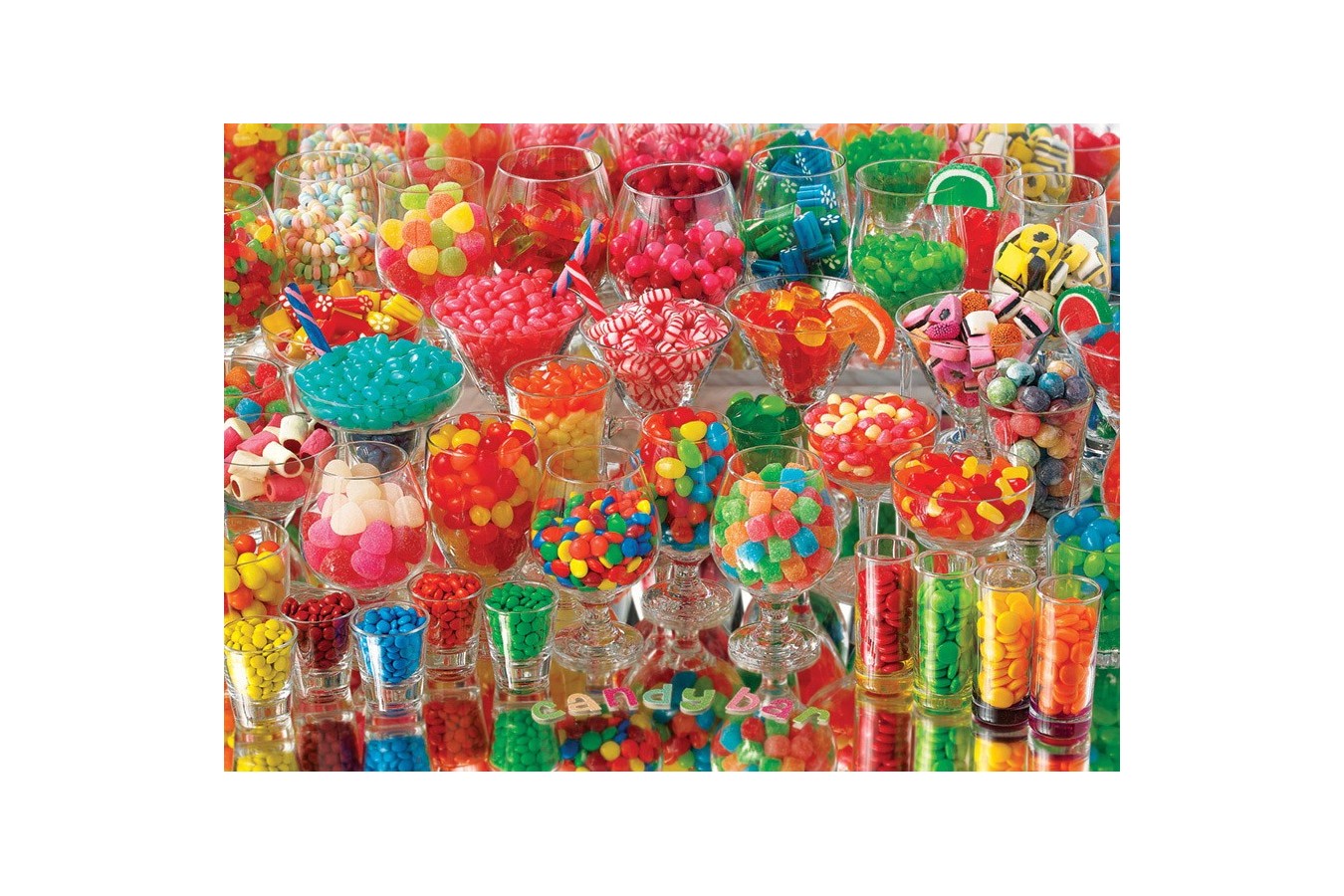 Puzzle Cobble Hill - Candy Bar, 1.000 piese (Cobble-Hill-80142)