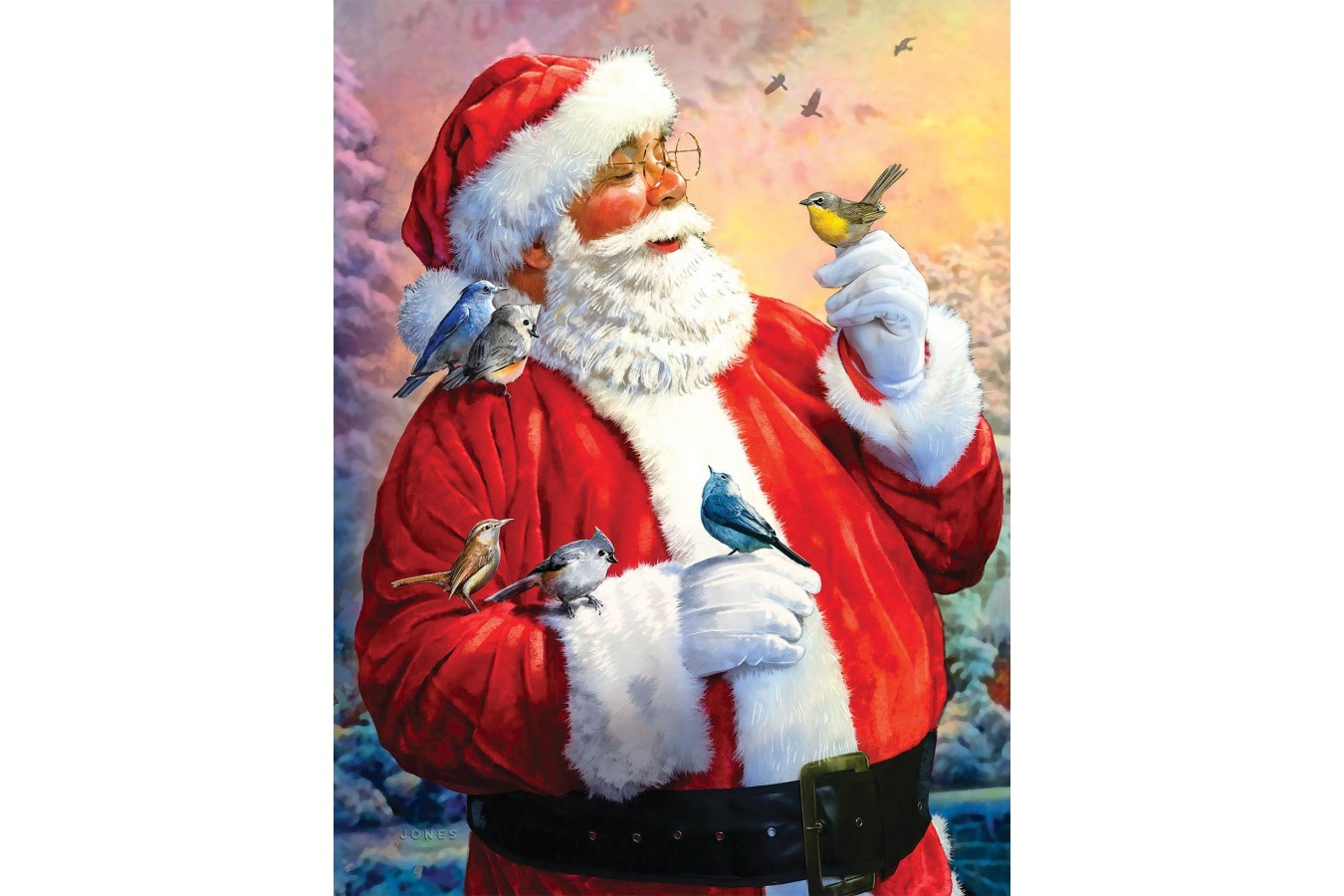 Puzzle SunsOut - Santa\'s Morning Meeting, 300 piese (Sunsout-50734)