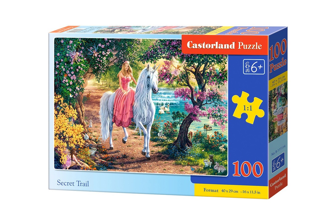 Puzzle Castorland - Secret Trail, 100 piese (111114)