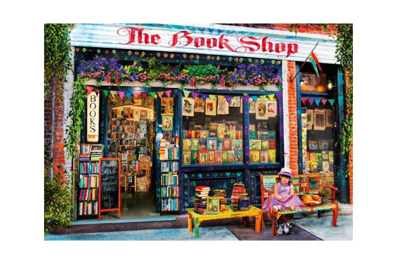 Puzzle Bluebird - Aimee Stewart: The Bookshop Kids, 1.000 piese (70327-P)