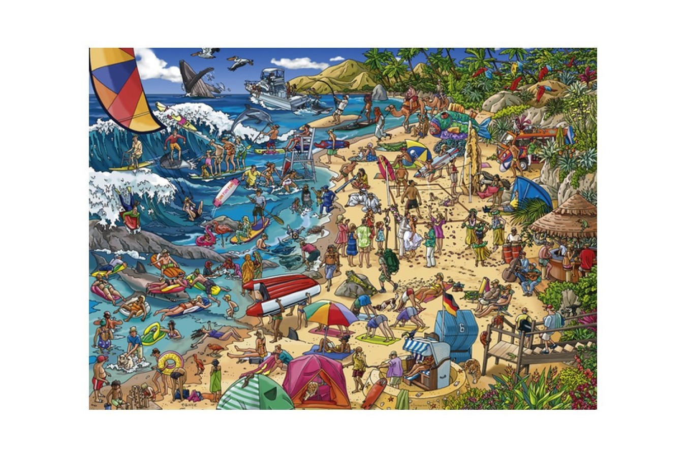 Puzzle Heye - Seashore, 1.000 piese (29922)