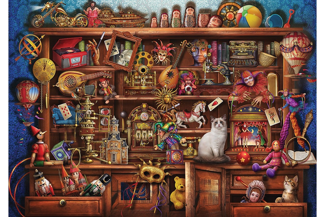 Puzzle KS Games - Marchetti Ciro: The Toy Shelf, 3.000 piese (23001)
