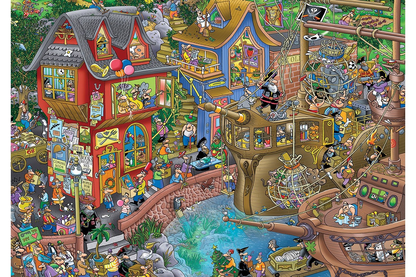 Puzzle KS Games - Pontcheffs Harbour, 2.000 piese (22504)