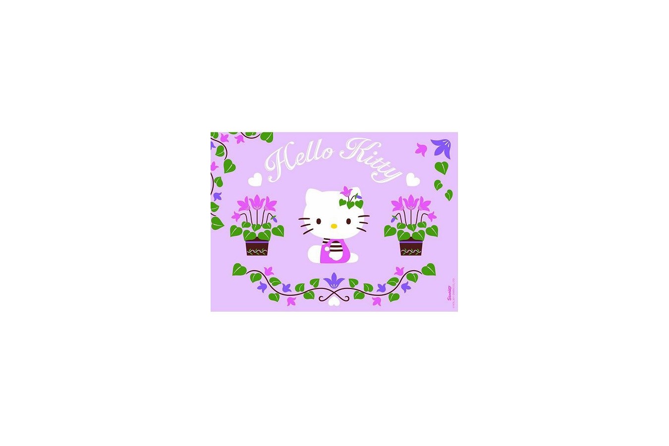 Puzzle Nathan - Hello Kitty Gardens, 100 piese (86695)