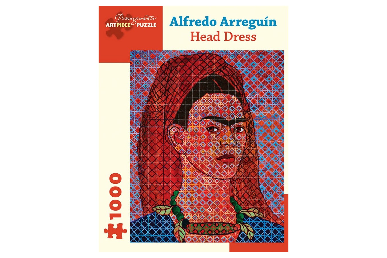 Puzzle Pomegranate - Alfredo Arreguin: Head Dress, 2014, 1.000 piese (AA1053)