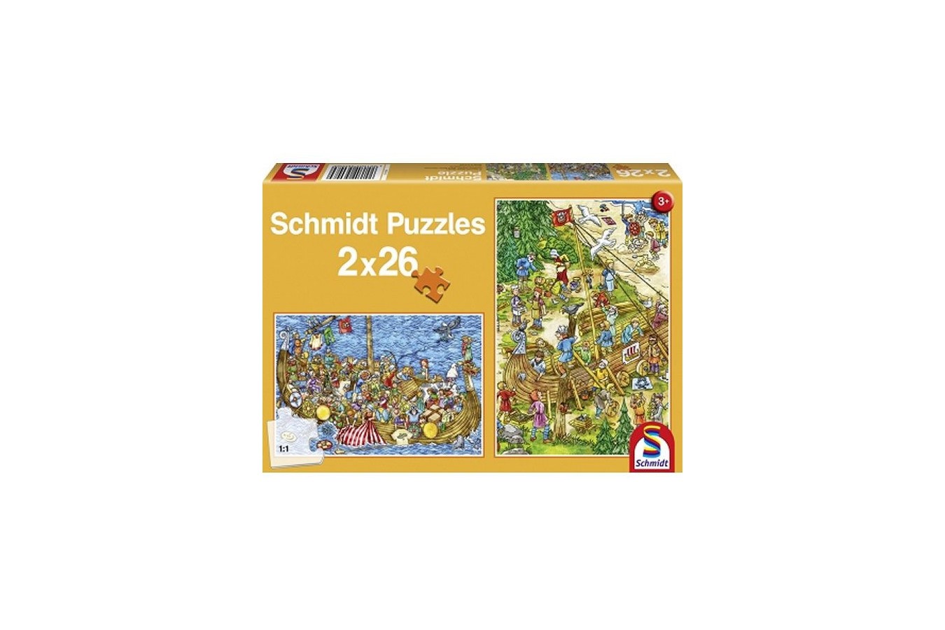 Puzzle Schmidt - Vikings, 2x26 piese (56008)