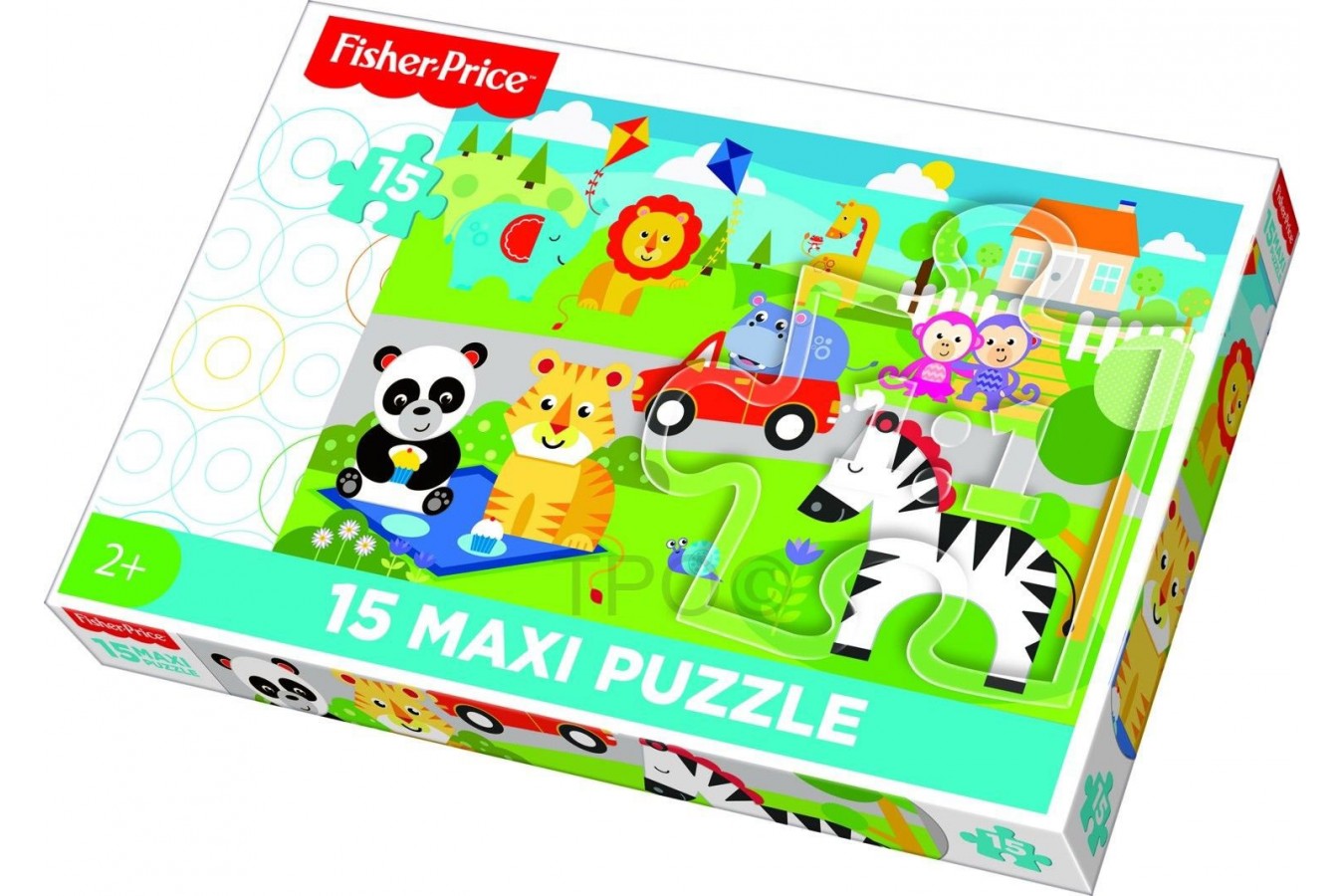 Puzzle Trefl - Mattel Fisher-Price, 15 piese XXL (14286)