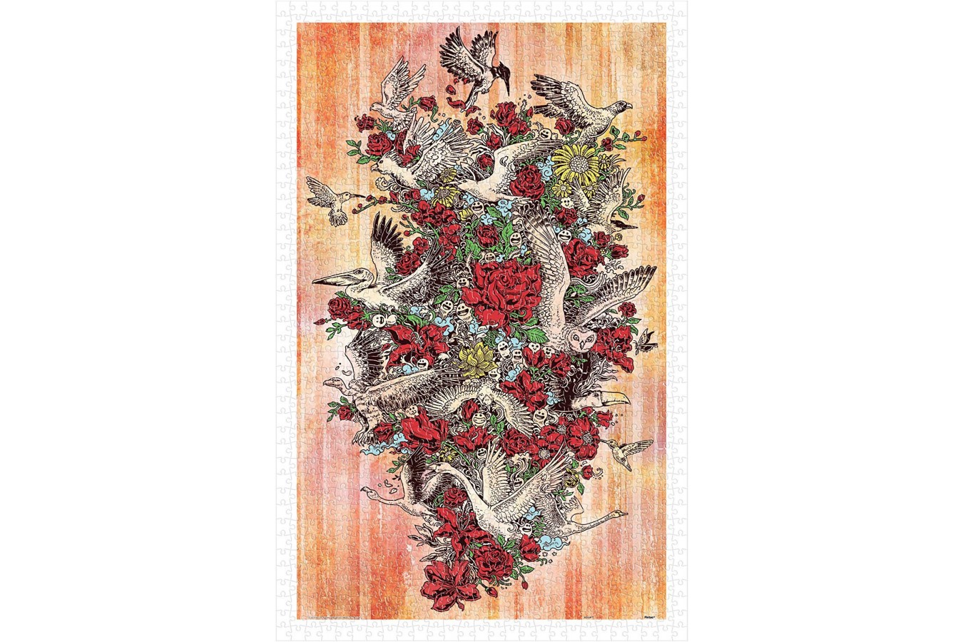 Puzzle din plastic Pintoo - Blooming Flight, 1.000 piese (H1676) imagine