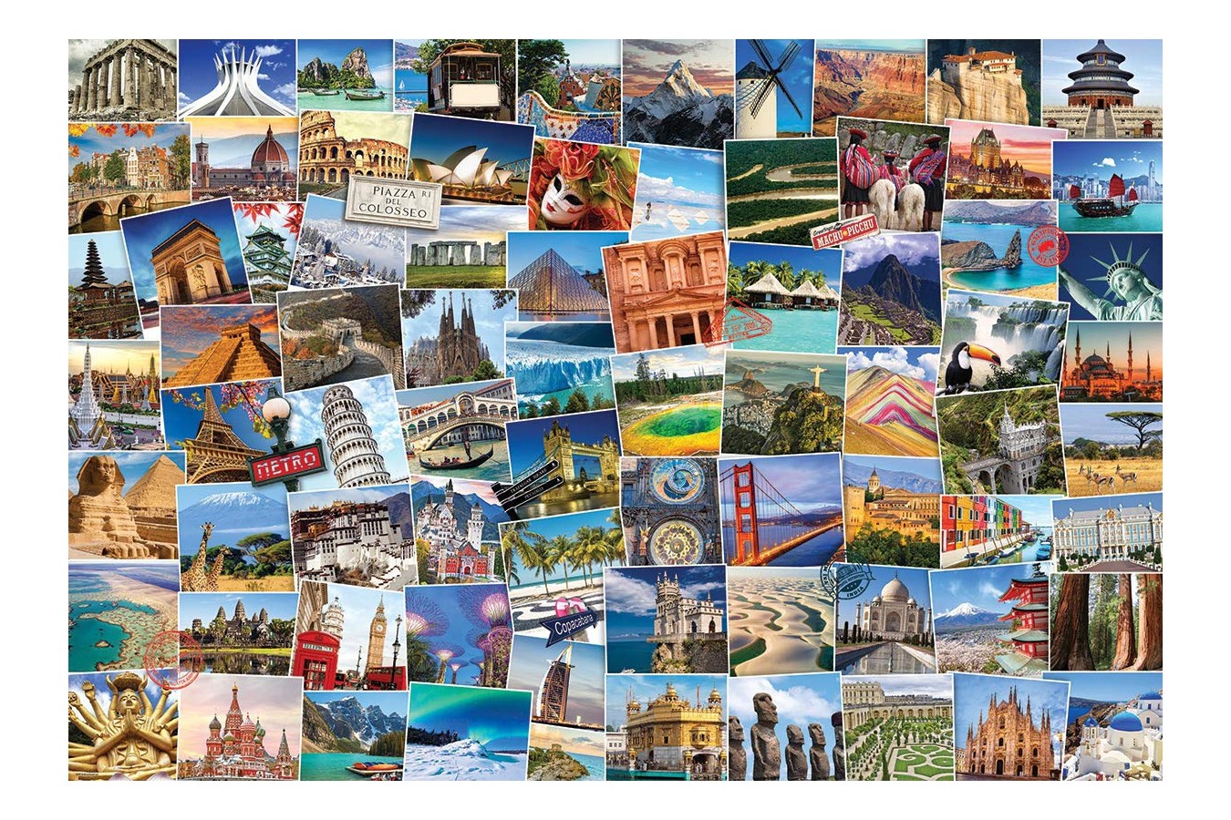 Puzzle Eurographics - World Globetrotter, 2.000 piese (8220-5480)