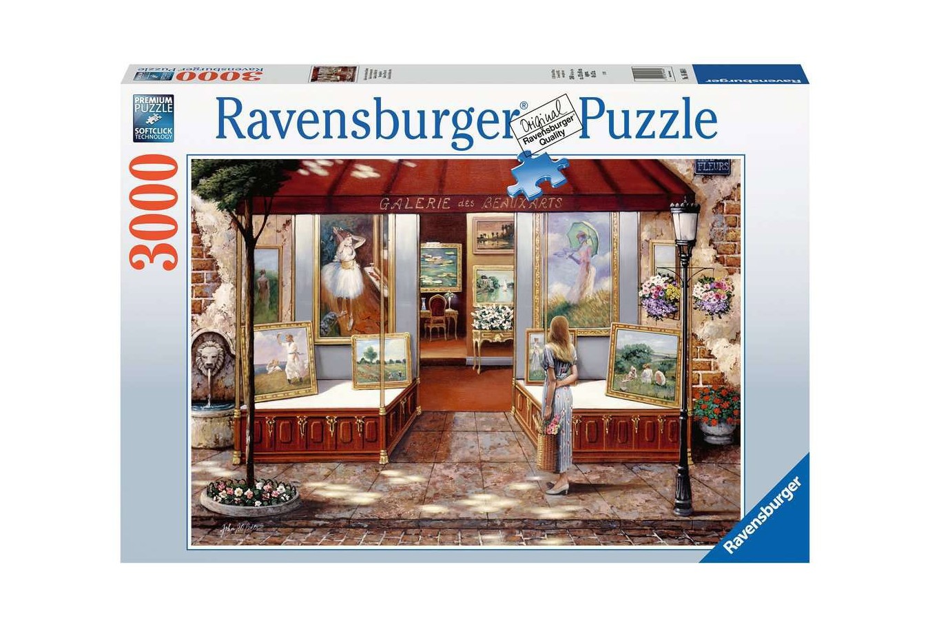 Puzzle Ravensburger - Fine Arts Gallery, 3.000 piese (16466) - 1