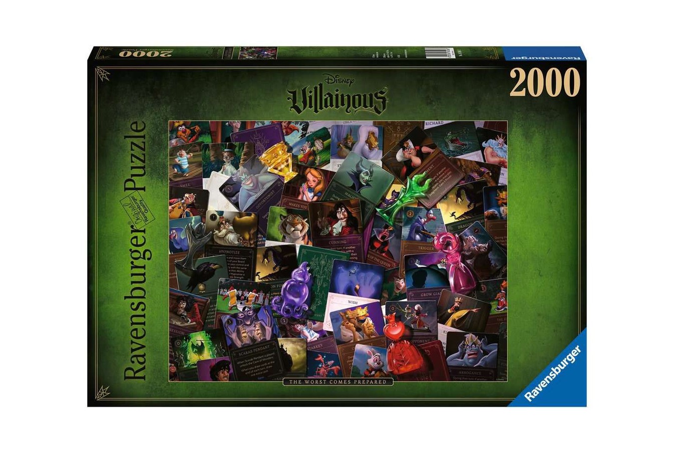 Puzzle Ravensburger - Disney Villainous, 2.000 piese (16506) - 1