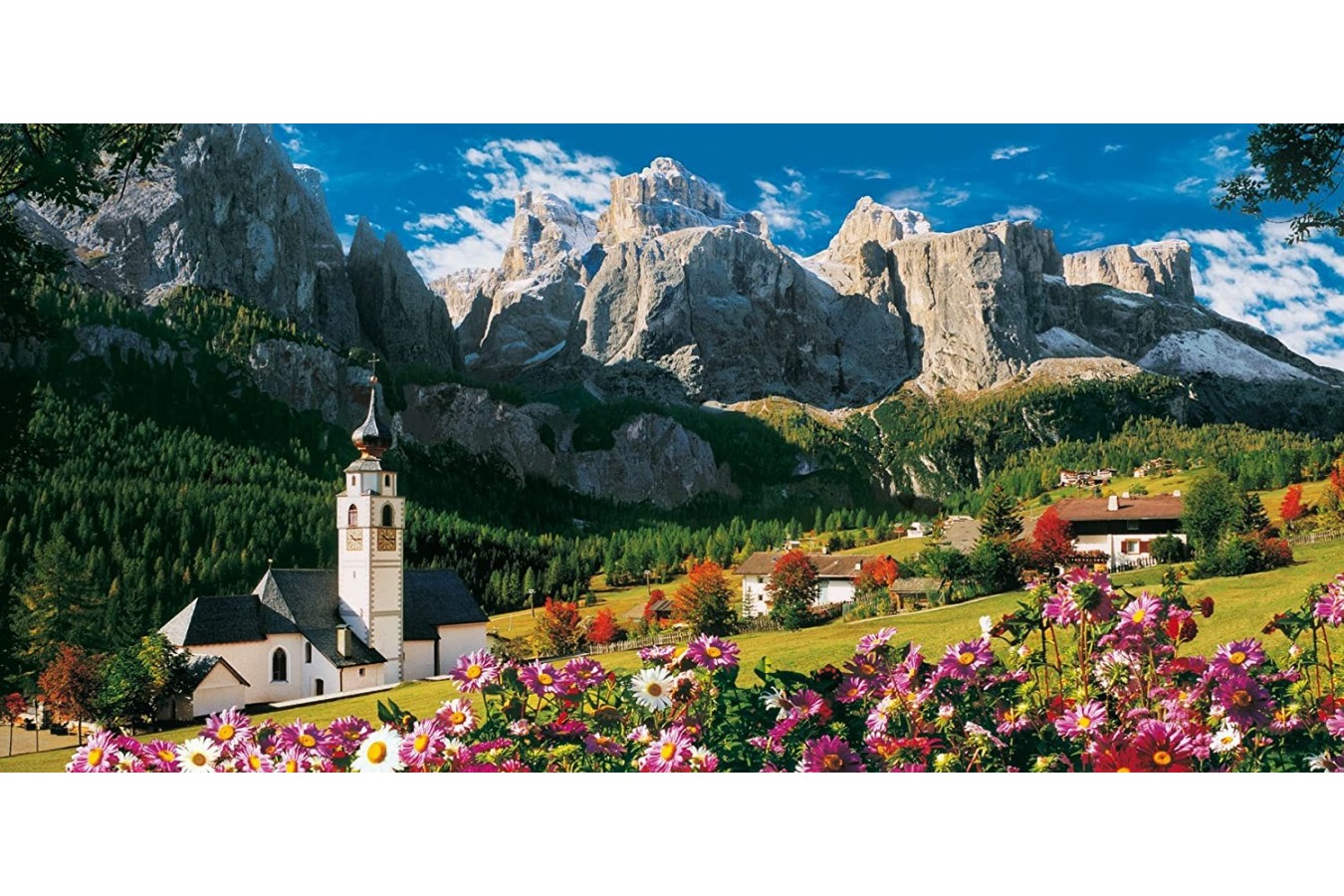 Puzzle panoramic Clementoni - Dolomites Mountains, 13200 piese (38007)